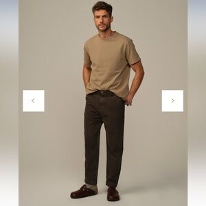 ROAD TO NOWHERE green Pilon trouser